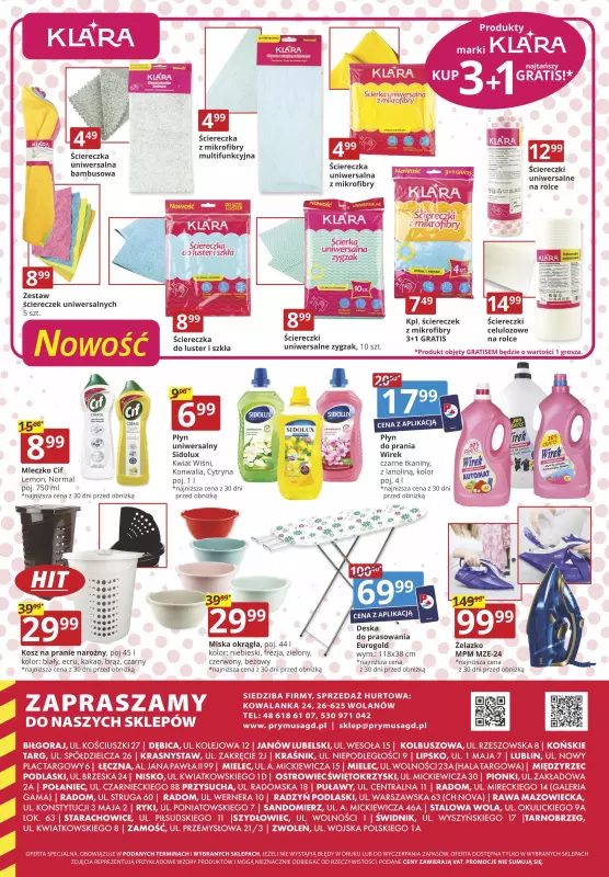 Prymus AGD - gazetka promocyjna Gazetka od piątku 15.08 do piątku 05.09 - strona 4