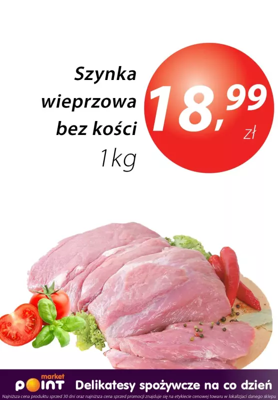 Market Point - gazetka promocyjna Promocja mięso w super cenach od środy 22.05 do soboty 25.05