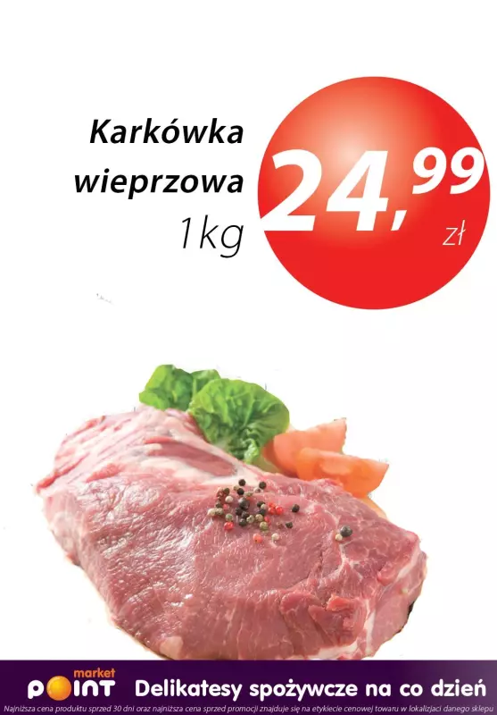 Market Point - gazetka promocyjna Promocja na mięso od wtorku 11.06 do soboty 15.06
