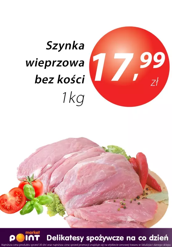 Market Point - gazetka promocyjna Promocja na mięso od środy 17.07 do soboty 20.07