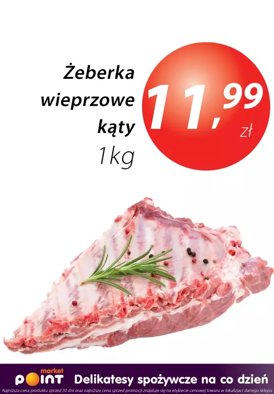 Market Point - gazetka promocyjna Promocja na mięso od środy 24.07 do soboty 27.07