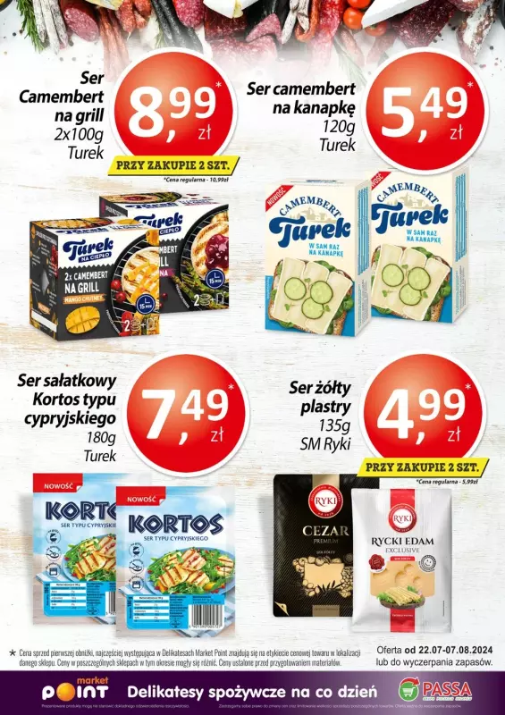 Market Point - gazetka promocyjna Promocje od środy 24.07 do środy 07.08 - strona 5