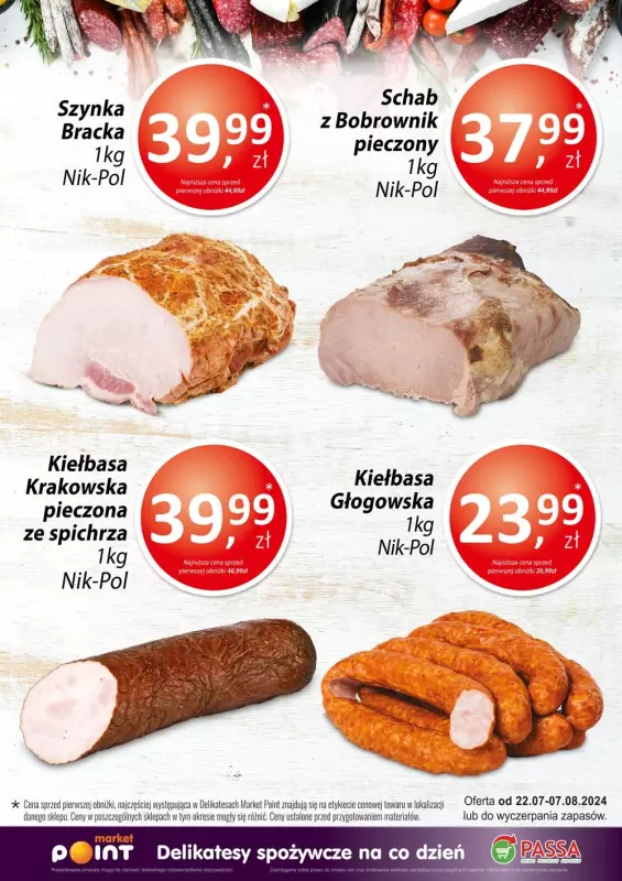 Market Point - gazetka promocyjna Promocje od środy 24.07 do środy 07.08 - strona 8