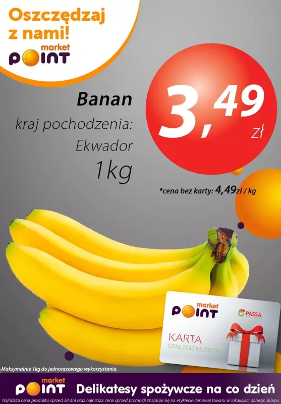 Market Point - gazetka promocyjna Oferta hit sobota od soboty 31.08 do soboty 31.08