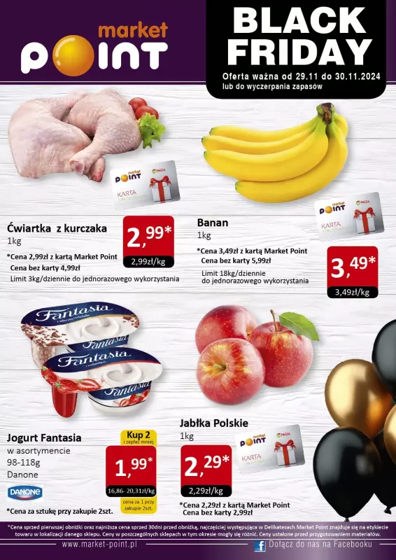 Market Point - gazetka promocyjna Black Friday od piątku 29.11 do soboty 30.11