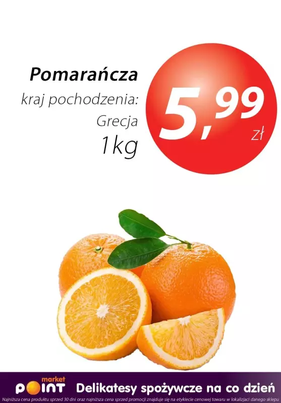 Market Point - gazetka promocyjna Promocje owoce-warzywa od piątku 03.01 do soboty 04.01