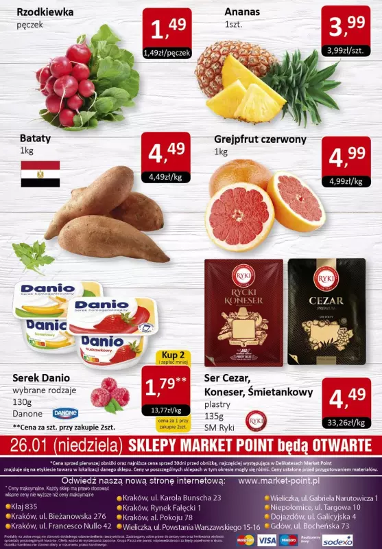 Market Point - gazetka promocyjna Promocje weekendowe od czwartku 23.01 do niedzieli 26.01 - strona 2