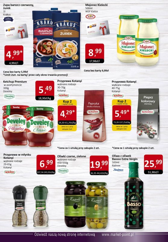 Market Point - gazetka promocyjna Gazetka od poniedziałku 24.03 do środy 09.04 - strona 10