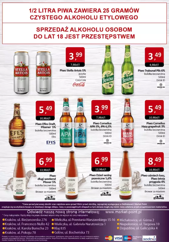 Market Point - gazetka promocyjna Gazetka od poniedziałku 28.04 do środy 14.05 - strona 16