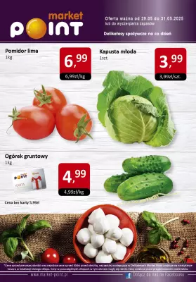 Market Point - gazetka promocyjna Gazetka weekendowa od czwartku 29.05 do soboty 31.05