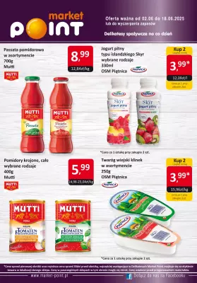 Market Point - gazetka promocyjna Gazetka od poniedziałku 02.06 do środy 18.06