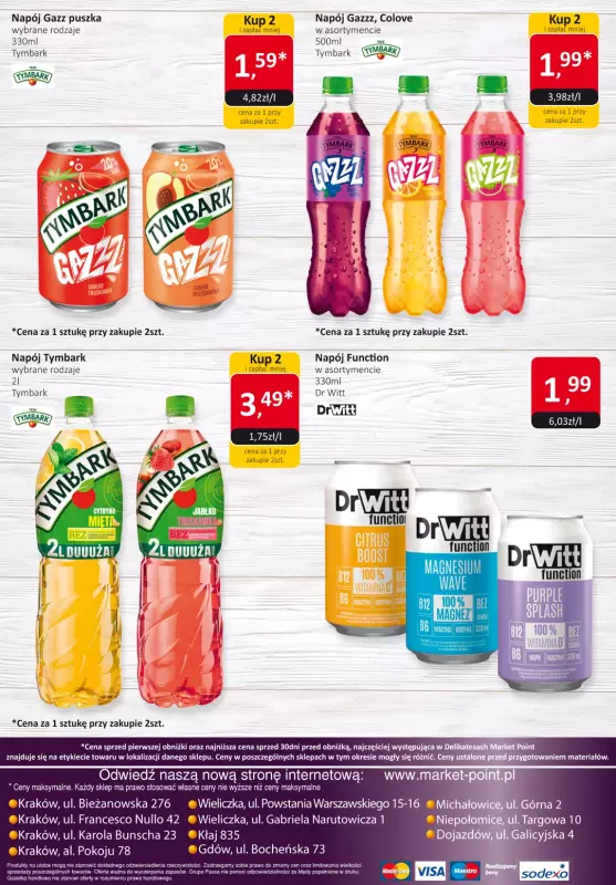 Market Point - gazetka promocyjna Gazetka od poniedziałku 02.06 do środy 18.06 - strona 10