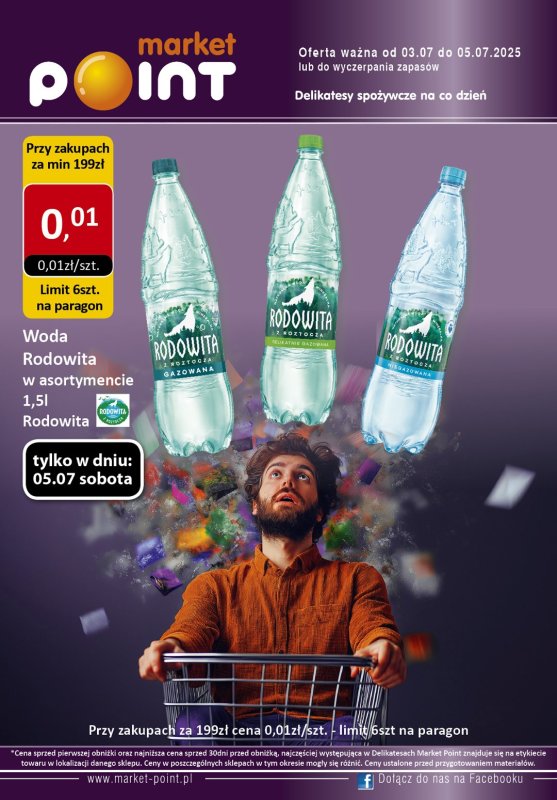 Market Point - gazetka promocyjna Ulotka weekendowa od czwartku 03.07 do soboty 05.07