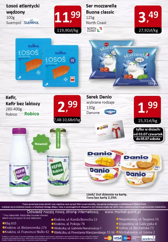 Market Point - gazetka promocyjna Ulotka weekendowa od czwartku 03.07 do soboty 05.07 - strona 6