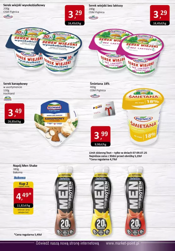 Market Point - gazetka promocyjna Gazetka od poniedziałku 07.07 do środy 23.07 - strona 6