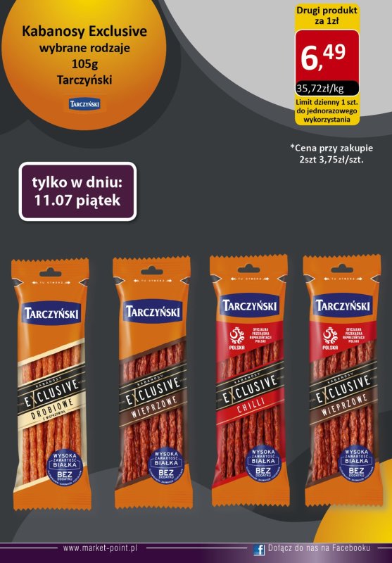 Market Point - gazetka promocyjna Promocje weekendowe od czwartku 10.07 do soboty 12.07 - strona 6