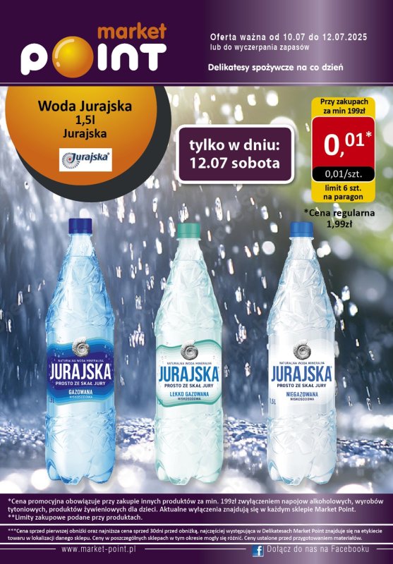 Market Point - gazetka promocyjna Promocje weekendowe od czwartku 10.07 do soboty 12.07