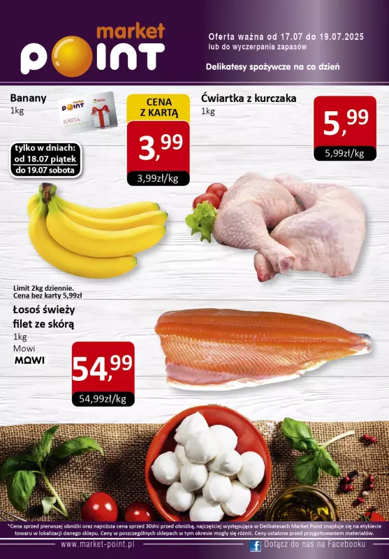 Market Point - gazetka promocyjna Promocje weekendowe od czwartku 17.07 do soboty 19.07