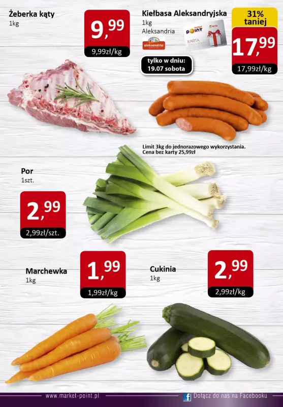 Market Point - gazetka promocyjna Promocje weekendowe od czwartku 17.07 do soboty 19.07 - strona 2