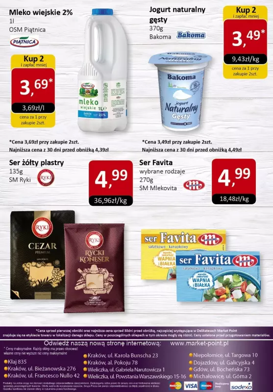 Market Point - gazetka promocyjna Promocje weekendowe od czwartku 17.07 do soboty 19.07 - strona 4