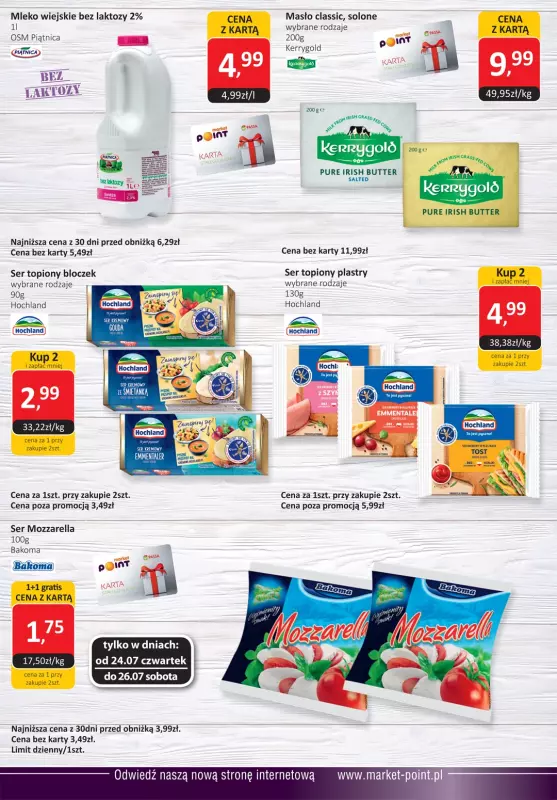 Market Point - gazetka promocyjna Gazetka od czwartku 24.07 do soboty 09.08 - strona 6