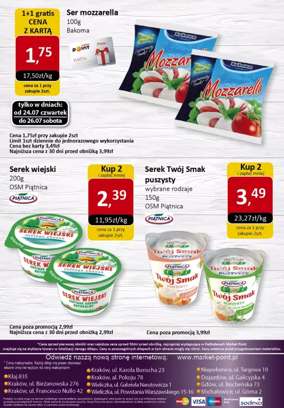 Market Point - gazetka promocyjna Gazetka weekendowa od czwartku 24.07 do soboty 26.07 - strona 4