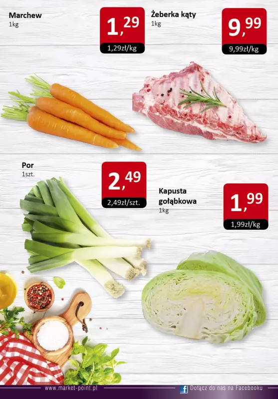 Market Point - gazetka promocyjna Oferta weekendowa od czwartku 09.10 do soboty 11.10 - strona 2