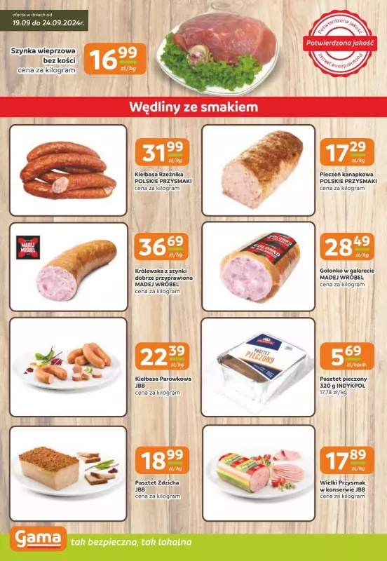 Gama - gazetka promocyjna Gazetka od czwartku 19.09 do wtorku 01.10 - strona 2