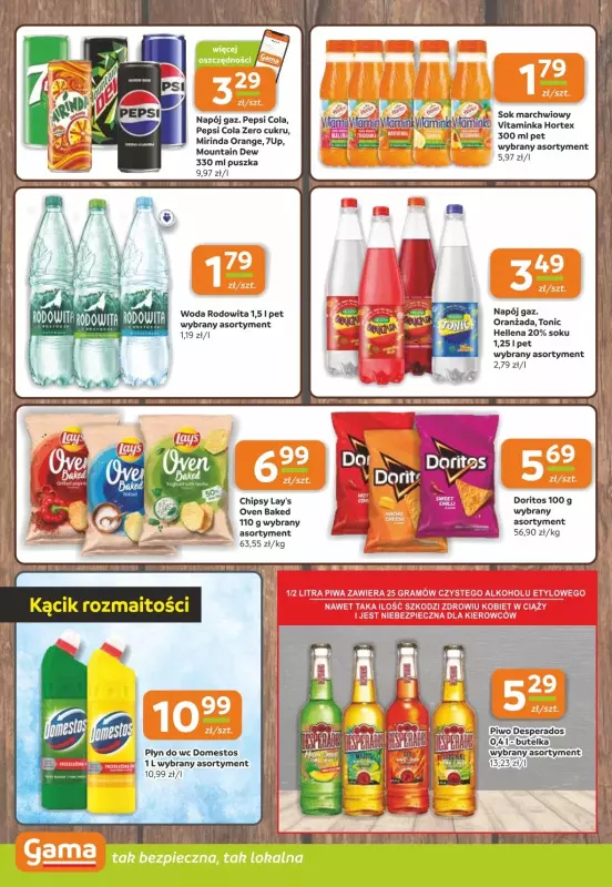 Gama - gazetka promocyjna Gazetka od czwartku 16.01 do wtorku 28.01 - strona 10