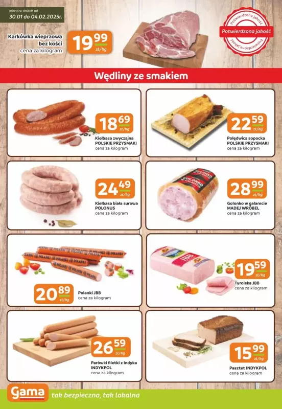 Gama - gazetka promocyjna Gazetka od czwartku 30.01 do wtorku 11.02 - strona 2