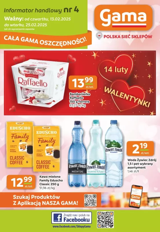 Gama - gazetka promocyjna Gazetka od czwartku 13.02 do wtorku 25.02