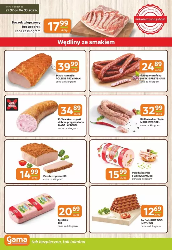 Gama - gazetka promocyjna Gazetka od czwartku 27.02 do wtorku 11.03 - strona 2