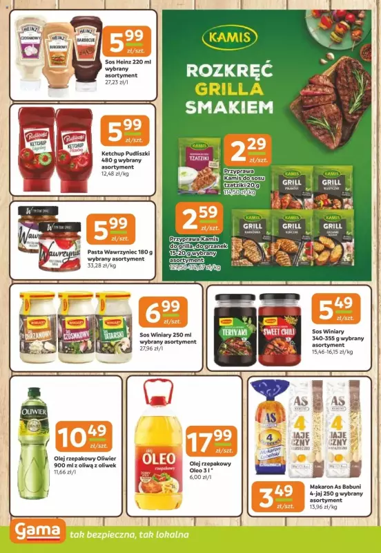 Gama - gazetka promocyjna Gazetka od piątku 02.05 do wtorku 13.05 - strona 20