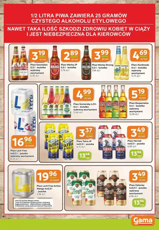 Gama - gazetka promocyjna Gazetka od piątku 02.05 do wtorku 13.05 - strona 11