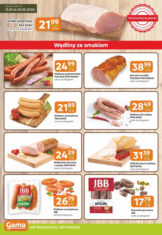 Gama - gazetka promocyjna Gazetka od czwartku 15.05 do wtorku 27.05 - strona 2