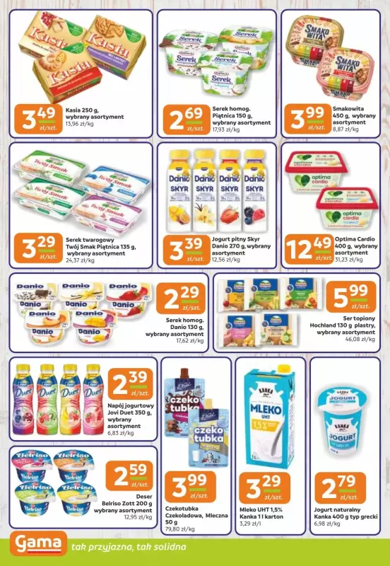 Gama - gazetka promocyjna Gazetka od czwartku 07.08 do wtorku 19.08 - strona 6