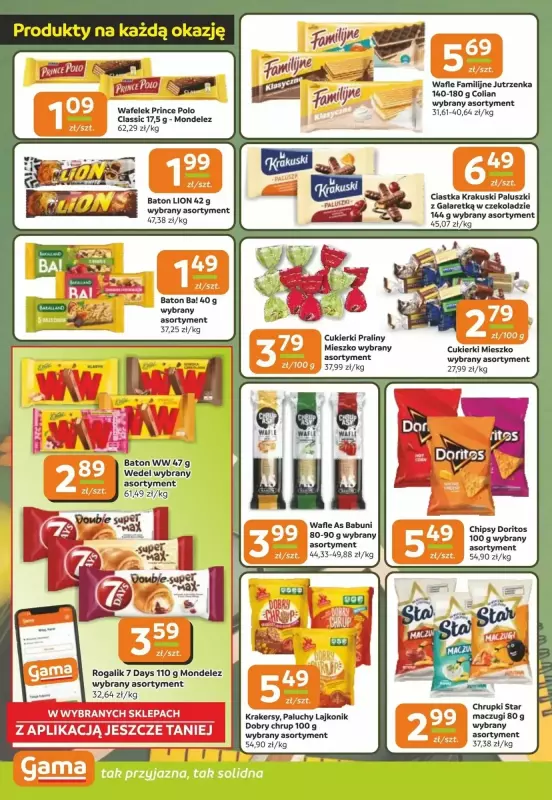 Gama - gazetka promocyjna Gazetka od czwartku 02.10 do wtorku 14.10 - strona 4