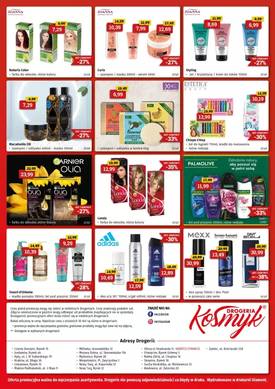 Drogeria Kosmyk - gazetka promocyjna Gazetka od czwartku 08.05 do soboty 31.05 - strona 8