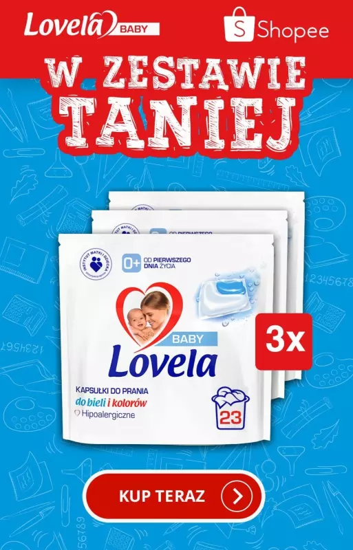 Shopee - gazetka promocyjna Lovela | W zestawie taniej od czwartku 08.09 do piątku 30.09
