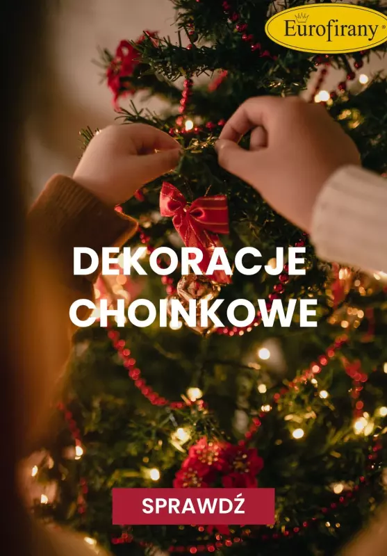 Eurofirany - gazetka promocyjna Ozdoby choinkowe w SUPER cenach! od wtorku 17.12 do wtorku 24.12