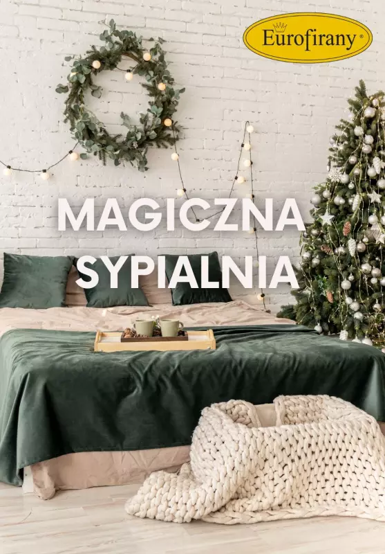 Eurofirany - gazetka promocyjna Magiczna sypialnia w SUPER cenach! od czwartku 19.12 do wtorku 24.12