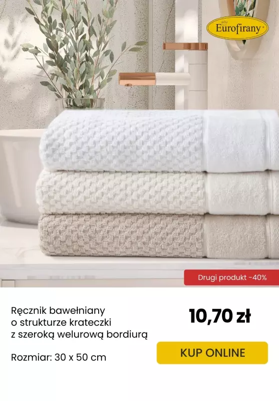Eurofirany - gazetka promocyjna Drugi produkt w supercenie – aż 40% taniej!   - strona 3