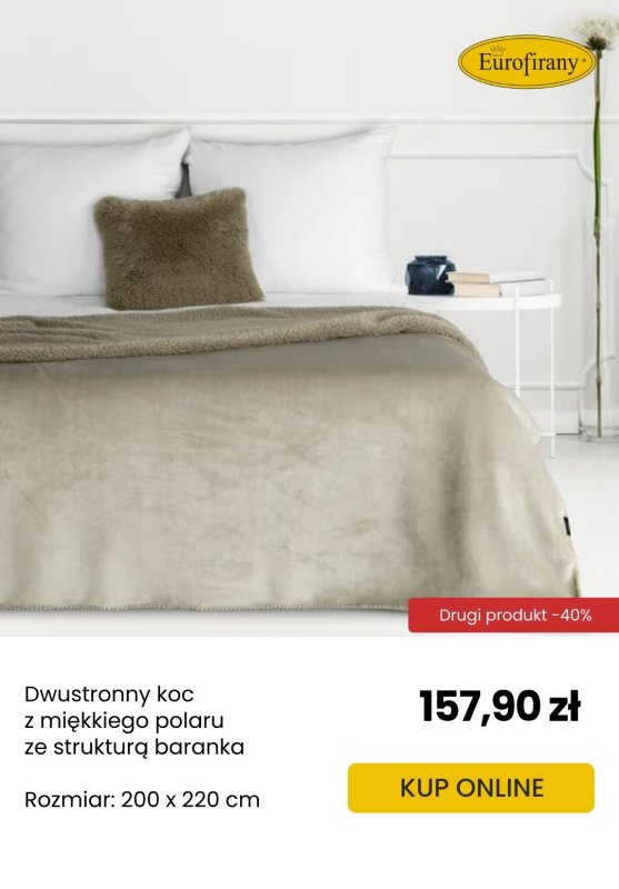 Eurofirany - gazetka promocyjna Drugi produkt w supercenie – aż 40% taniej! od piątku 09.05 do niedzieli 25.05 - strona 11