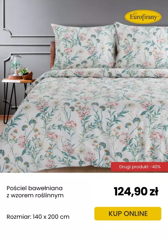 Eurofirany - gazetka promocyjna Drugi produkt w supercenie – aż 40% taniej! od piątku 09.05 do niedzieli 25.05 - strona 7