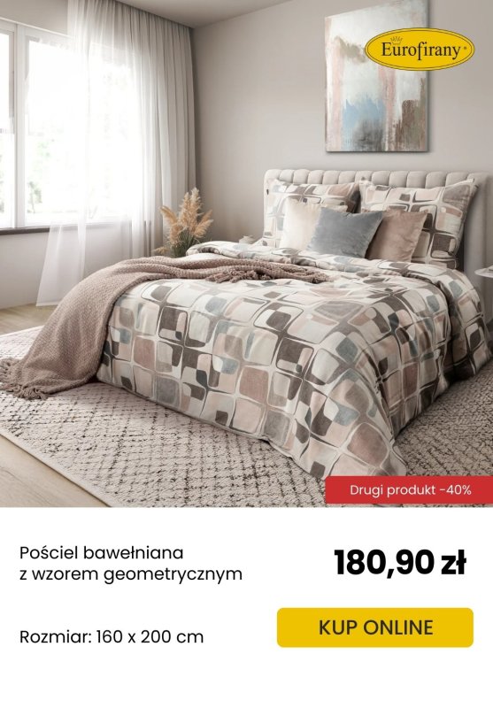 Eurofirany - gazetka promocyjna Drugi produkt w supercenie – aż 40% taniej! od piątku 09.05 do niedzieli 25.05 - strona 8