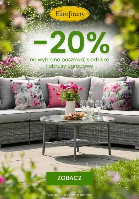 Eurofirany - gazetka promocyjna Twój ogród w letnim stylu – złap -20% na wybrane dekoracje ogrodowe! od piątku 23.05 do piątku 30.05