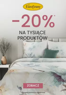 Eurofirany - gazetka promocyjna -20% na tysiące produktów od środy 28.05 do czwartku 05.06