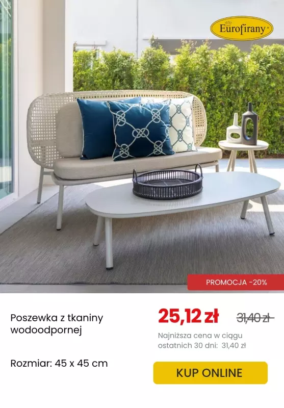 Eurofirany - gazetka promocyjna Taras gotowy na lato od środy 04.06  - strona 7