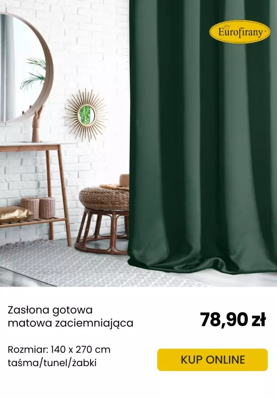 Eurofirany - gazetka promocyjna Zasłony zaciemniające - idealne na upały od czwartku 12.06  - strona 4
