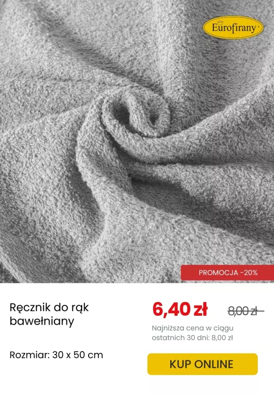 Eurofirany - gazetka promocyjna Ręczniki w SUPERCENACH!   - strona 2